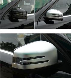 High quality ABS chrome 2pcs car door mirror decoration cover,protection cover for BENZ CLA/A/B/E/GLK/GLE/ML/GL