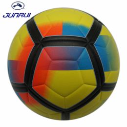 JUNRUI Champions League Soccer Ball League Football Anti-slip Granules Football Ball PU Size 5 Balls JB608