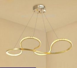 Crystal Pendant Lamps Nordic lighting postmodern creative chandelier Golden postmodern light luxurious MYY