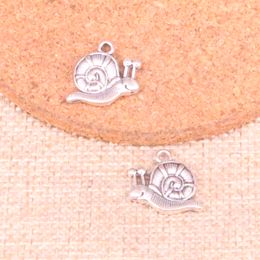 55pcs Charms garden snail 16*18mm Antique Making pendant fit,Vintage Tibetan Silver,DIY Handmade Jewellery