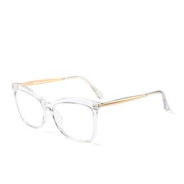 Wholesale- Women Brand Optical eyeglasses frame women Clear lens fake glasses Oversized Fashion Eyewear Computer