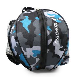 Outdoor Sports Shoulder Basketball Ball Bags Training Equipment Sports Ball Round Bag Soccer Ball Football Volleyball Backpack