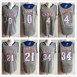Grey embiid jersey top