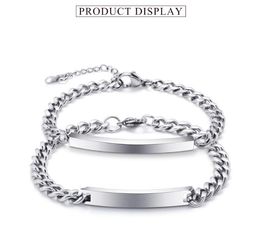 Engravable keep fucking going inspirational slogan men and women bracelet titanium steel bracelet WY429