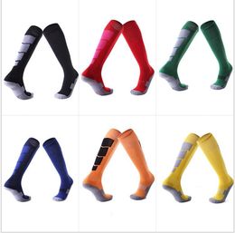 Anti-skid over the knee football socks thick towel bottom stockings sweat-absorbent wear sports socks