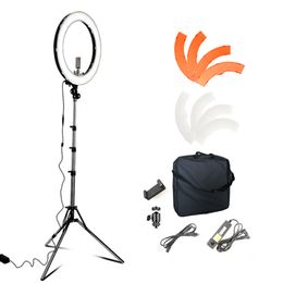 Ring Light Kit:18"/48cm Outer 55W 5500K Dimmable LED Ring Light, Light Stand, Carrying Bag for Camera,YouTube,Self-Portrait Shooting