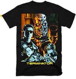 Cyborg Face bis die Größe 5XL möglich, Aufpreis 3 EUR Terminator Fun T-Shirt