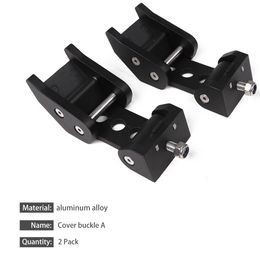 Black Hood Lock Catch Latch Decoration Cover For Jeep Wrangler TJ 1997-2006 High Quality Auto Exterior Accessories256z