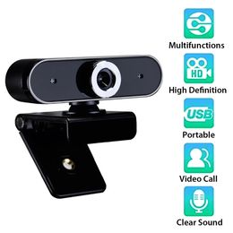 GL68 1080P Webcam Video Chat Recording Usb Web Camera with HD Mic for Computer Desktop Laptop Online Course conferencing Webcam
