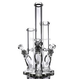 Hookahs 9mm Thick Glass Bong Straight 18 14 12 inches With elephant Joint Super Heavy water pipe bongs bigbong dab rig
