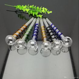 Colour glass plate wire. Bulla straight cooking pot Wholesale Glass bongs Oil Burner Glass Water Pipes Oil Rigs Smoking, Oil.