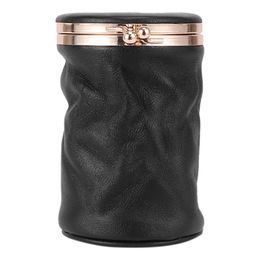 2022 parfümbeutel Kosmetische Taschen Koffer Tragbare Leder Lippenstift Aufbewahrungstasche mit Spiegel Parfüm Schmuck Organizer Pocket Mini Bag