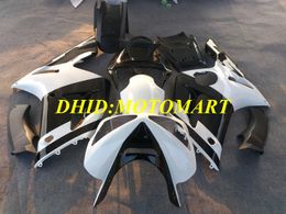 Injection Mould Fairing kit for KAWASAKI NINJA ZX 6R 600CC 03 04 ZX6R 636 2003 2004 ABS White Black Fairings set ZX28