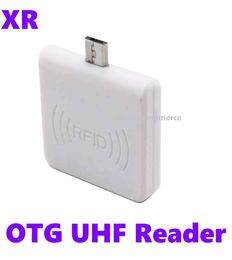 860-960Mhz Mini size UHF RFID Scanner OTG UHF Reader Writer Micro USB Reading Distance 0.5m Portable Handheld 6C passive Card Reader