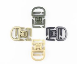 2.5*1.8cm Tactical Grimlock 360 Rotation D-ring Hooks Clips Buckle MOLLE Webbing Attachment Backpacks Locking Carabiners HOTSELL