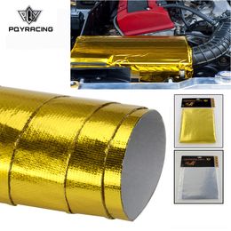 PQY - SELF ADHESIVE REFLECT-A-GOLD HEAT WRAP BARRIER High Quality 39in.x 47in.Piece For VW PASSAT AUDI A4 B6 With PQY Card 1614