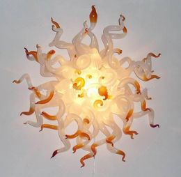 Warm Balls 100% Mouth Blown Lamps Borosilicate/ Murano Glass Art Style Decorative Hanging Chandelier Lamp