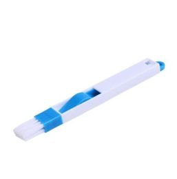 Multi-function 2-in-1 window groove cleaning brush Window gap Door Keyboard Cleaning Brush Cleaner with Dustpan Tool