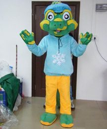 2018 High quality hot of Lizard mascot costume for adult to wear