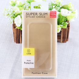 PVC Box Phone Case Packaging Mobile Phone Case Cover Packing with Hang Hole