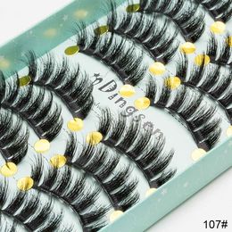 3D Mink Lashes 100% Handmade Eyelashes Natural Long 3D False Eyelashes Soft Eyelash Extension Makeup Kit Cilios