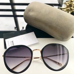 Luxury-Design sunglasses -2019 new fashionable ladies sunglasses 4322 ringed mirror leg heart shape with box