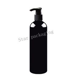 20pcs 500ml Black Lotion Pump black Plastic Bottles,Dispenser Liquid Soap Cosmetics Container For Shampoo Shower Gel