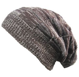 outdoor sports Warm knit wool Hat Crochet Slouchy Baggy hip hop cap Ski Beanies Hat women crochet skull cycling caps