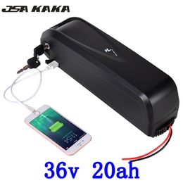 36V 20ah 1000W battery pack 36v 20ah electric bike battery 36V 20AH lithium ion battery use LG cell with 30A BMS and 2A charger