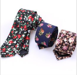2019 Cotton printed tie 146*6*3.8CM Business men's tie apparel accessories