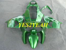 Hi-Grade Fairings Bodywork for KAWASAKI Ninja ZX-9R ZX9R 2000 2001 ZX 9R 00 01 ABS All Green Fairing body kit+gifts KK33