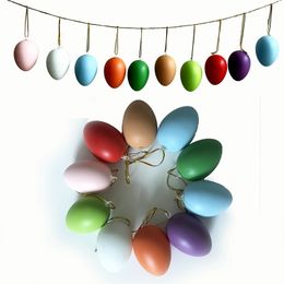 Simulated Easter Eggs Plastic Eggs DIY Toys for Kitchen Children Toy Party Favours Decoration