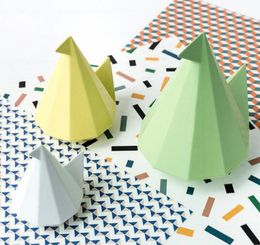 Modern minimalist ceramic origami bird ornaments crafts birds children room wine cabinet bedroom decoration furnishings