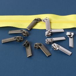 300pcs 3# Zinc Alloy Non Lock Zipper Puller Sliders For Sewing High Quality Used Home Textiles Diy Kits zipper head