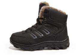 Hot Sale- snow boots mens outdoor plush boots cashmere coldproof boots for man and climbing shoes zy854