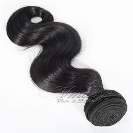 Top Calidad Malasia 100% Virginal Body Wave Wave 3 paquetes Real Human Hair Weave Bundles Oferta Free Shipping VMAE PIEZA
