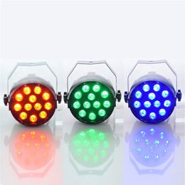 LED Par 18W RGB LED Stage Light Par Light With DMX512 for disco DJ projector machine Party Decoration Stage Lighting