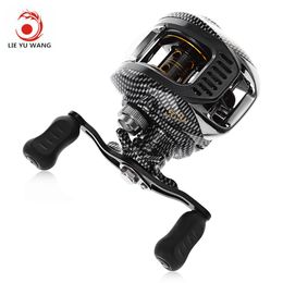 LIE YU WANG 13BB 6.3:1 Gear Ratio Bait Casting Reel Right Left Hand Water Drop Wheel Baitcasting Reel Coil Carretilha De Pesca