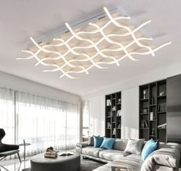 new Creative Modern LED Ceiling Lights For Living Room Bedroom Kitchen Black/White Deco Ceiling Lamp Indoor Home Lighting Fixtures MYY