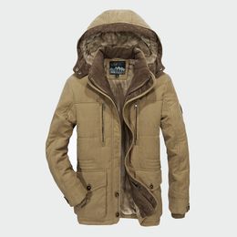 Мужчины зимние пальто русские теплые толстые куртки мужчины верхняя одежда ветрозащитный повседневная пальто с мужской с капюшоном Parkas плюс размер 5xL 6xL ML030 T190822