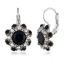 Wholesale-Explosive national style jewelry European and American popular resin Earrings Fashion flower retro Earrings small jewelry