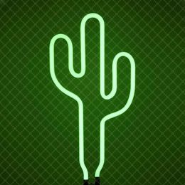 Cactus Cherry Pineapple Sign wall decoration shop ins style handmade Glass Tube neon light 12 v Super Bright