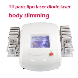 Laser Lipo Lipolysis Beauty Machine Slimming Cellulite Removal Fat Burning Reduction 650nm 980nm Diode Laser Weight Loss Body Slimming