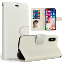 Para iPhone XS MAX XR X 8 7 Plus Retro Flip Stand Wallet Case de Couro PhotoFrame Phone Cover Para Samsung S9 S10 PLUS 300pcs com dhl grátis