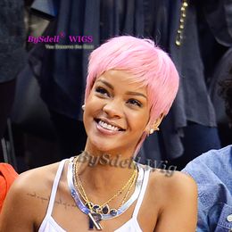 Discount Rihanna Short Hairstyles Rihanna Short Hairstyles Wigs