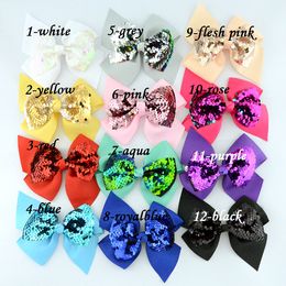 Baby Girl Headbands Elastic Girls Hairband Sequin Bowknot Christmas Baby Hair Accessories Infant Toddler Girls Photography Props 12 Colors