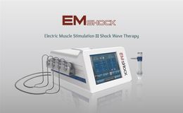 Newest Extracorporeal Shock Wave Therapy Device Acoustic Arthritis Physical Muscle Pain Relief System Come With Shockwave And EMS