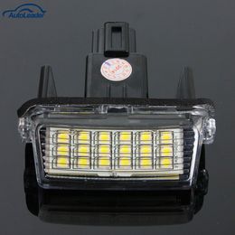 Freeshipping Error Free 2pcs 12V 18 LED 6000k Licence Number Plate Lights Lamp for Toyota/Camry/Yaris/Ford/Hybrid