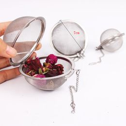 Stainless Steel Locking Spice Mesh Ball Tea Strainer Infuser Philtre Herb Spice Diffuser Health Care Products Flowers Tea Tools