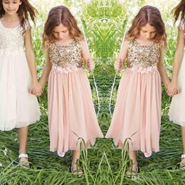 rose gold flower girl dresses uk